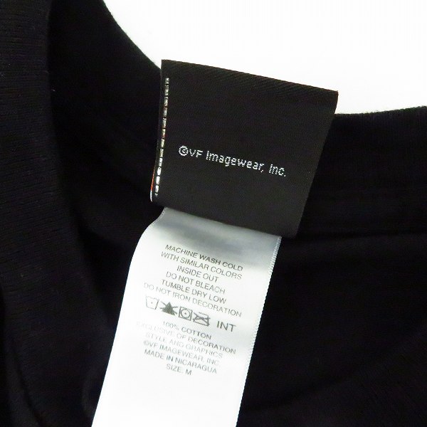 実際に弊社で買取させて頂いたHARLEY-DAVIDSON/ハーレーダビッドソン 胸ポケット Windy City バックプリント Tシャツ Mの画像 3枚目