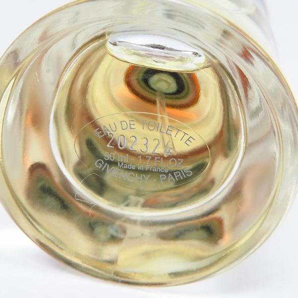実際に弊社で買取させて頂いたGIVENCHY/ジバンシー オードトワレ 香水 50mlの画像 3枚目