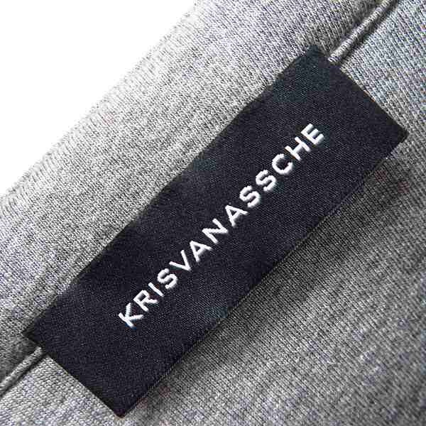 実際に弊社で買取させて頂いたKRISVANASSCHE/クリスヴァンアッシュ ボンディング スウェット トレーナー/Sの画像 2枚目