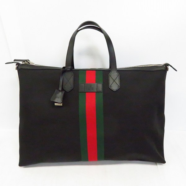 GUCCI/グッチ テクノキャンバス ダッフル キャリーオンバッグ 353406の