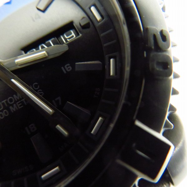 実際に弊社で買取させて頂いたLUMINOX/ルミノックス モダンマリナー AUTOMATIC 6500 SERIES BLACKOUT/ブラックアウト 自動巻きの画像 4枚目