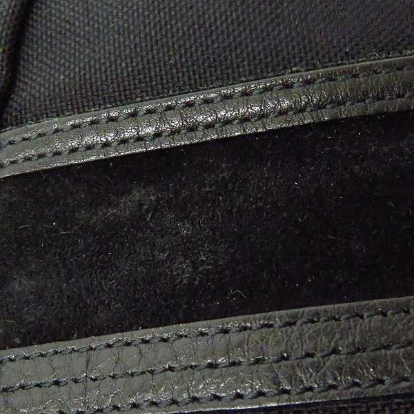 実際に弊社で買取させて頂いたmaster-piece/マスターピース レザー切替 ボディバッグ ブラックの画像 6枚目
