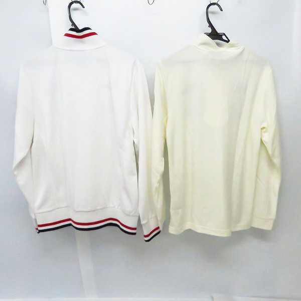 実際に弊社で買取させて頂いた【未使用】kappa/カッパ  ゴルフウェア トラックジャケット/ハーフジップハイネックシャツ M 2点セットの画像 1枚目