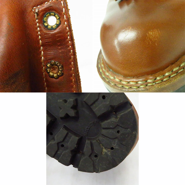 実際に弊社で買取させて頂いたWHITE'S BOOTS/ホワイツブーツ スモークジャンパー ブーツ 375V LTT/8.5Eの画像 6枚目