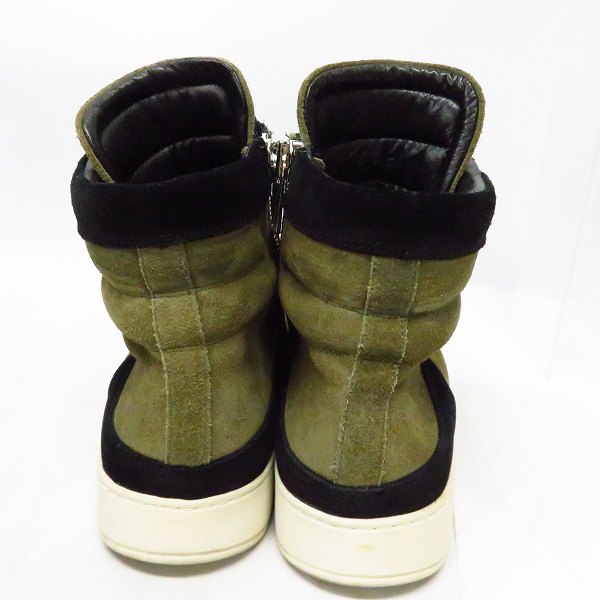 実際に弊社で買取させて頂いたBALMAIN×H＆M/バルマン×エイチアンドエム ハイカットスニーカー/EUR43の画像 1枚目