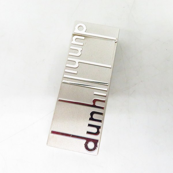 実際に弊社で買取させて頂いたdunhill/ダンヒル シグニチャー ローラー ガスライター シルバーの画像 1枚目