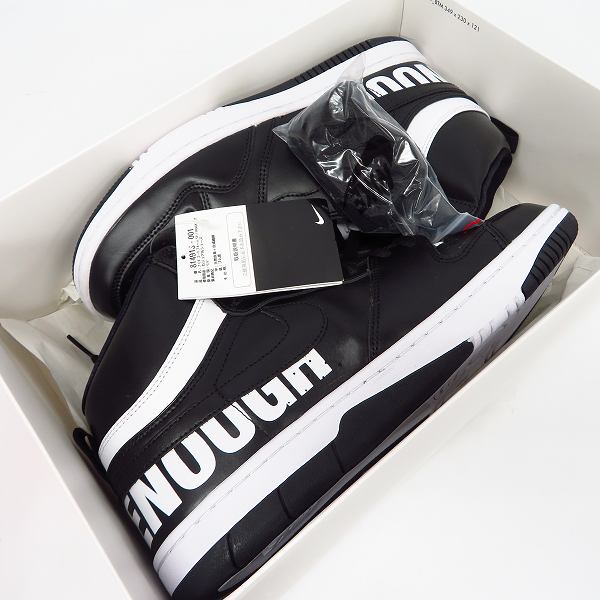 実際に弊社で買取させて頂いた【未使用】GOODENOUGH ×NIKE×Fragment Design COURT FORCE SP/コートフォース 814913-001 28の画像 7枚目