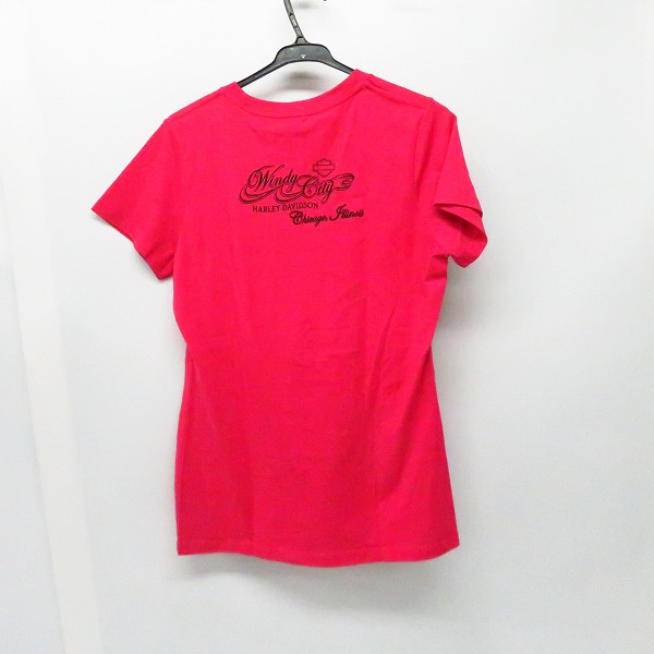 実際に弊社で買取させて頂いたHARLEY-DAVIDSON/ハーレーダビッドソン CHICAGO Windy City フロントデザイン Tシャツ Mの画像 1枚目