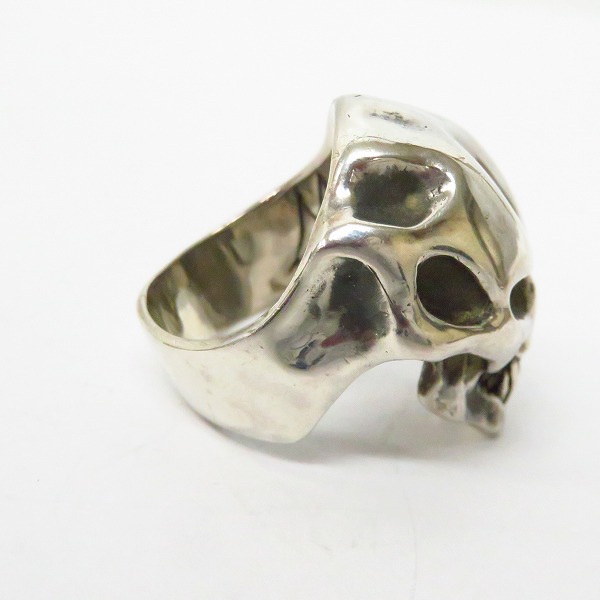 実際に弊社で買取させて頂いた【ギャラ付き】CRAZY PIG DESIGNS/クレイジーピッグ CARCASS カーカスリング #691 17.5号の画像 3枚目