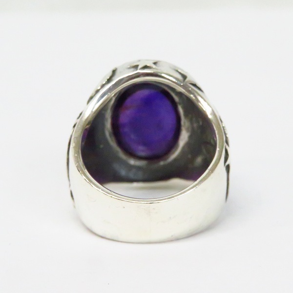 実際に弊社で買取させて頂いたCRAZY PIG/クレイジーピッグ MILKY WAY STONE/ミルキーウェイ ストーン リング #122/17号の画像 3枚目