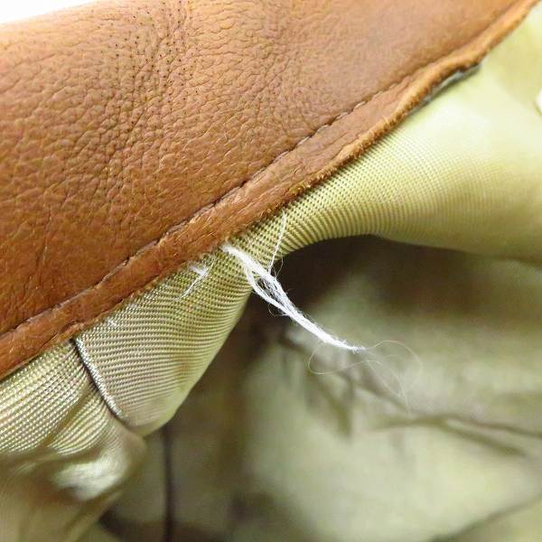 実際に弊社で買取させて頂いたTHE FLAT HEAD/フラットヘッド ディアスキン レザージャケット/42の画像 6枚目