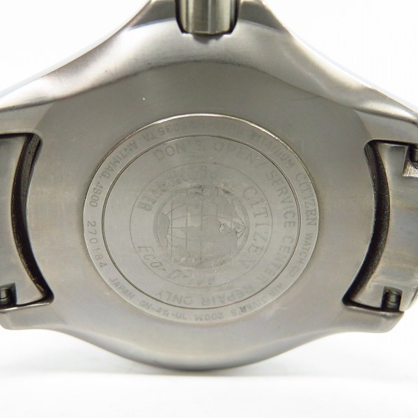実際に弊社で買取させて頂いたCITIZEN/シチズン エコドライブ エアダイバー B872-H26035の画像 3枚目