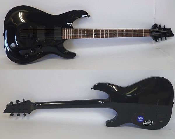実際に弊社で買取させて頂いた★Schecter/シェクター DIAMOND SERIES HELLRAISER/ヘルレイザー AD-C-1-HR EMG搭載 ギグケース付の画像 1枚目
