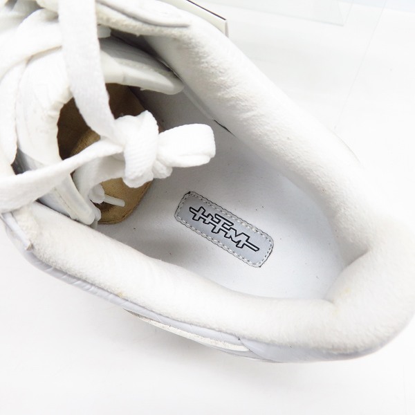 実際に弊社で買取させて頂いた【観賞用】NIKE×FRAGMENT DESIGN/ナイキ×フラグメント HTM AIR FORCE 1/エアフォース1 ホワイト 305895-112/27.5の画像 4枚目