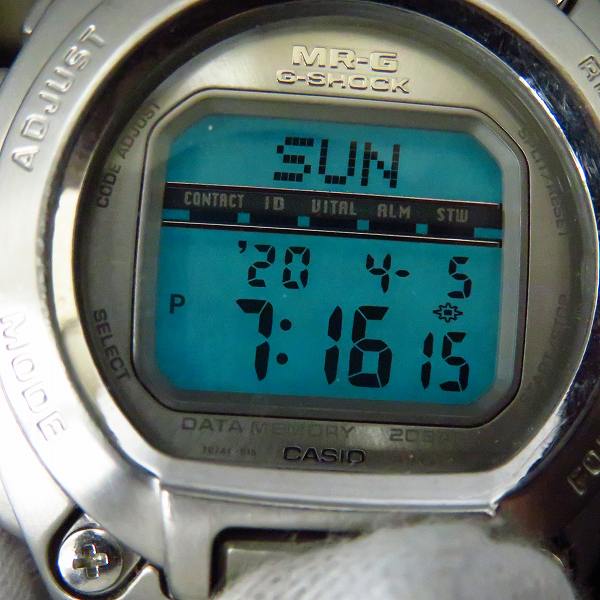 実際に弊社で買取させて頂いたG-SHOCK/Gショック MR-G フルメタル スクリューバック MRG-200-7の画像 5枚目