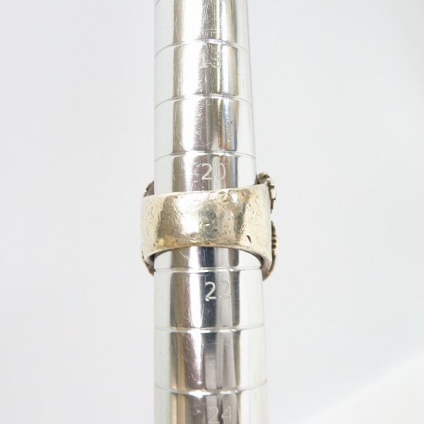 実際に弊社で買取させて頂いたCRAZY PIG/クレイジーピッグ チーキーゴメス マスコットリング 21号の画像 7枚目