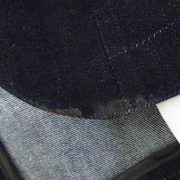 実際に弊社で買取させて頂いたARMANI EXCHANGE/アルマーニエクスチェンジ デニム地 タキシードジャケット/ジョガーパンツ セット/L・33の画像 3枚目