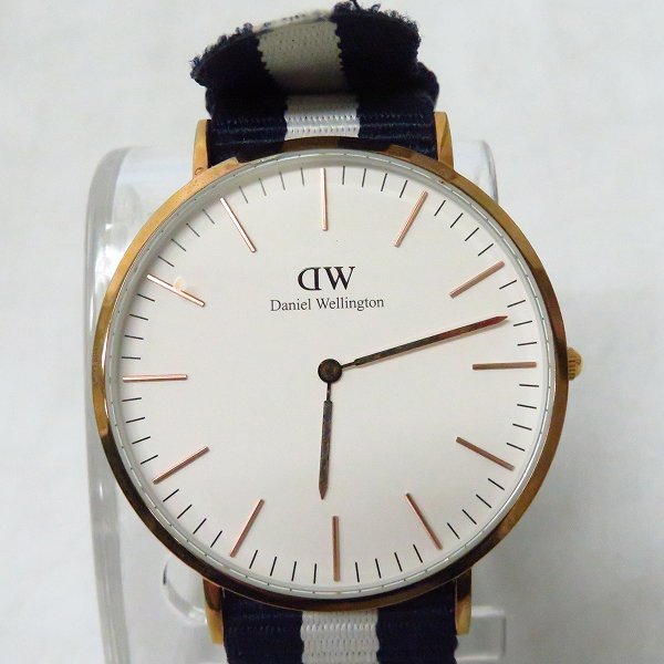 実際に弊社で買取させて頂いたDaniel Wellington/ダニエルウェリントン CLASSIC GLASGOW クォーツ 0104DW【動作未確認】