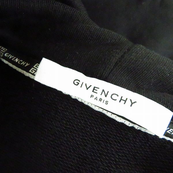 実際に弊社で買取させて頂いたGIVENCHY/ジバンシー 19SS ロゴ プルオーバー パーカー/フーディー BM700R30AF/XXLの画像 2枚目