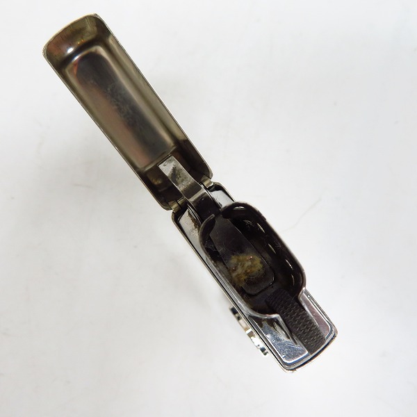 実際に弊社で買取させて頂いたZIPPO/ジッポー STERLING/スターリング HARLEY DAVIDSON/ハーレーダビッドソン ロゴプレート付き 1996年製の画像 4枚目