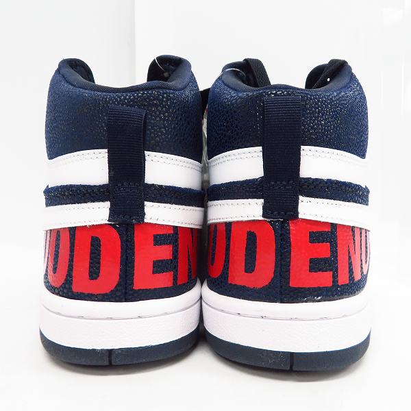 実際に弊社で買取させて頂いた【未使用】GOODENOUGH ×NIKE×Fragment Design COURT FORCE SP/コートフォース 814913-414 28の画像 1枚目