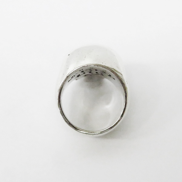 実際に弊社で買取させて頂いたCRAZY PIG/クレイジーピッグ 25th Anniversary/25周年記念 500個限定 EVIL SKULL/エビル スカル リング/21号の画像 5枚目