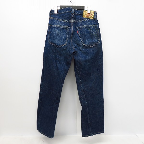 SUGAR CANE シュガーケーン LOT 1947 赤耳 革パッチ 男の定番アイテム ビンテージジーンズを育てよう シュガーケーン