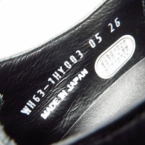 実際に弊社で買取させて頂いたURBAN RESEARCH/アーバンリサーチ 外羽根ウイングチップシューズ wh63-1hy003/26.0の画像 5枚目