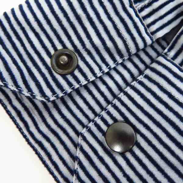 実際に弊社で買取させて頂いたGIORGIO ARMANI/ジョルジオ アルマーニ シルクコットン ジップアップシャツ/39の画像 7枚目