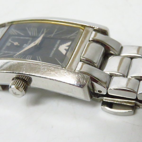 実際に弊社で買取させて頂いたEMPORIO ARMANI/エンポリオ アルマーニ クォーツ 腕時計 AR0157【動作未確認】の画像 5枚目