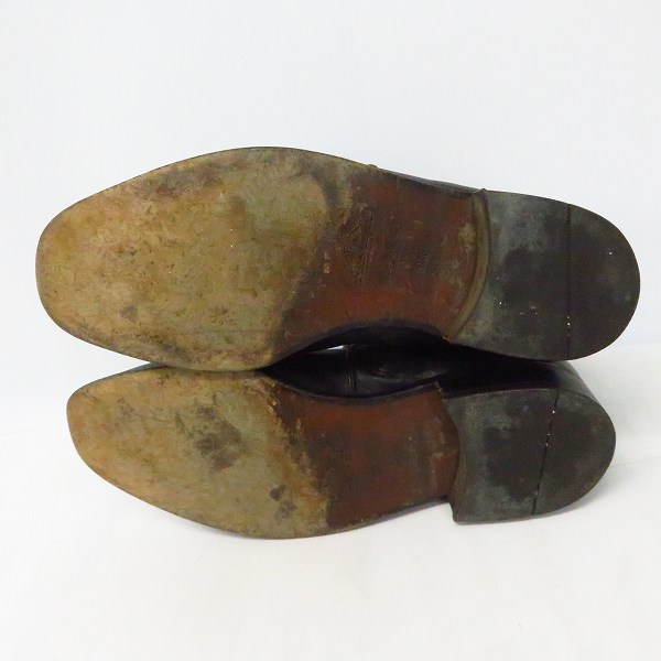 実際に弊社で買取させて頂いたBALLY/バリー RUDY レザー サイドジップブーツ 10.5Dの画像 2枚目