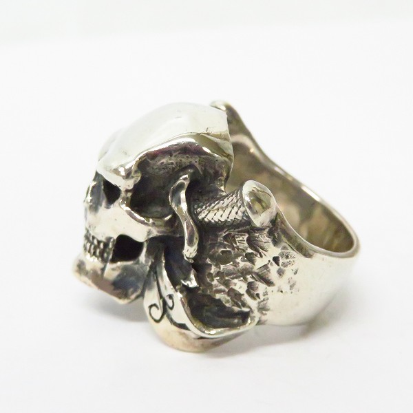 実際に弊社で買取させて頂いた【ギャラ付き】CRAZY PIG DESIGNS/クレイジーピッグ PIRATE パイレーツリング #847 19号の画像 2枚目