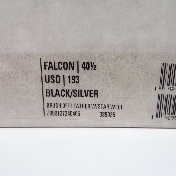 実際に弊社で買取させて頂いたJIMMY CHOO/ジミーチュウ FALCON スタースタッズ レザーシューズ/40.5の画像 9枚目