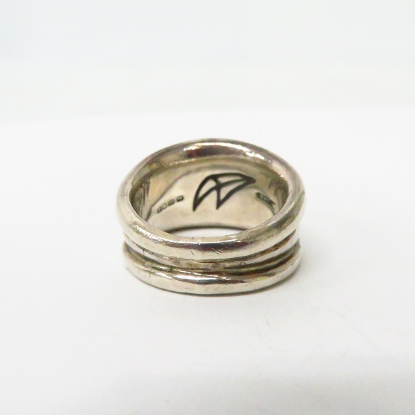 実際に弊社で買取させて頂いた【ギャラ付き】クレイジーピッグ HIGH DOME TUDOR(Large) ハイドームチューダー ラージリング #665 17.5号 の画像 3枚目