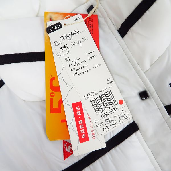 実際に弊社で買取させて頂いた【未使用】le coq sportif/ルコックスポルティフ ゴルフ 中綿ベスト/カーディガン 等 Size：M/L 6点セットの画像 5枚目