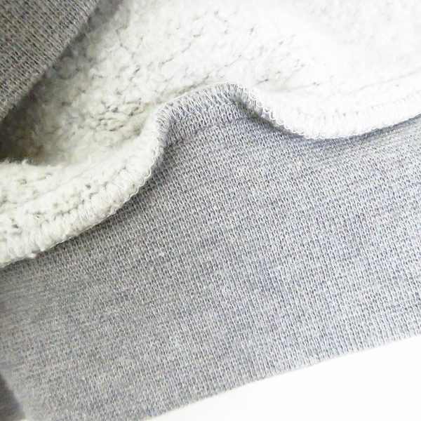 実際に弊社で買取させて頂いたKRISVANASSCHE/クリスヴァンアッシュ 素材/柄切替 襟付きスウェット 44の画像 6枚目