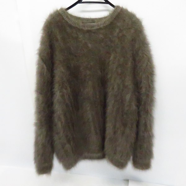 実際に弊社で買取させて頂いたGIVENCHY/ジバンシィ アンゴラ クルーネックニットセーター 14W 7802 500/L