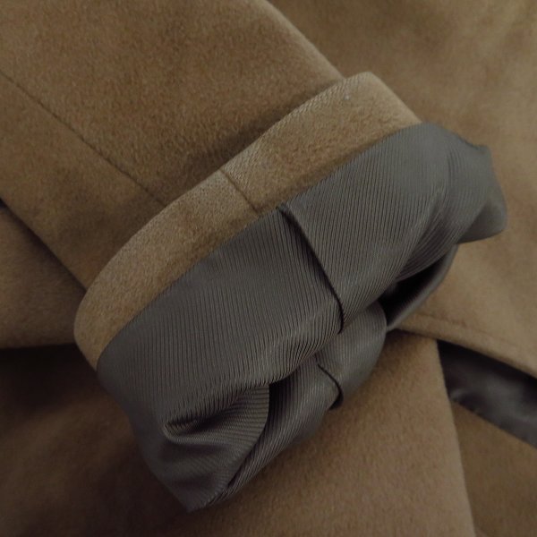 実際に弊社で買取させて頂いたEDIFICE/エディフィス ウール 比翼ステンカラーコート/46の画像 5枚目