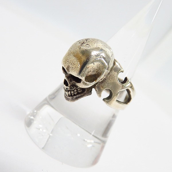 実際に弊社で買取させて頂いたCRAZY PIG/クレイジーピッグ カッタウェイ スカルリング 21号