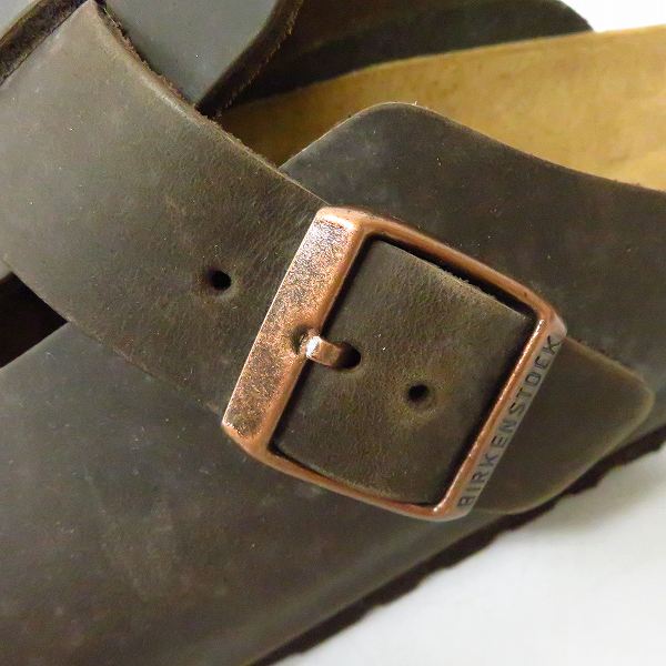 実際に弊社で買取させて頂いたBIRKENSTOCK/ビルケンシュトック Boston レザーサンダル/43の画像 5枚目