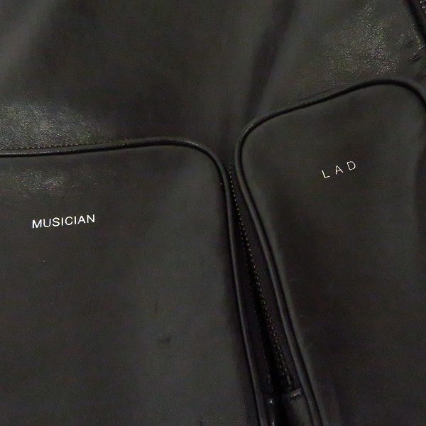 実際に弊社で買取させて頂いたLAD MUSICIAN/ラッドミュージシャン レザー デイパック バックパック 2214-907  の画像 4枚目