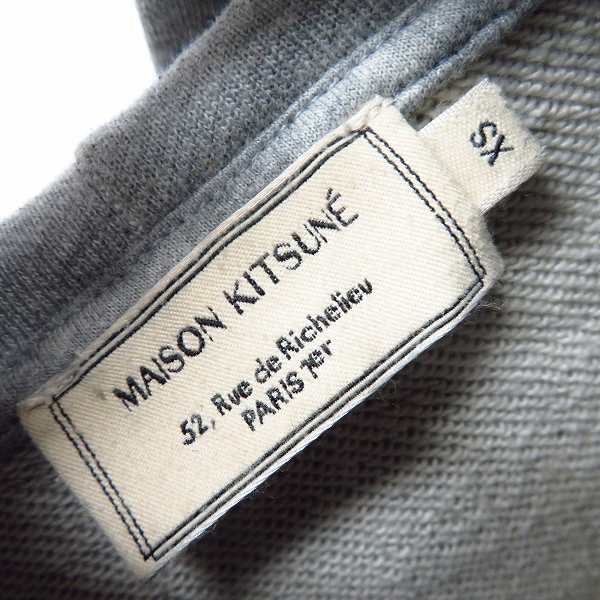 実際に弊社で買取させて頂いたMAISON KITSUNE/メゾン キツネ 18AW トリコフォックスパーカー KMM-28540-B/XSの画像 2枚目