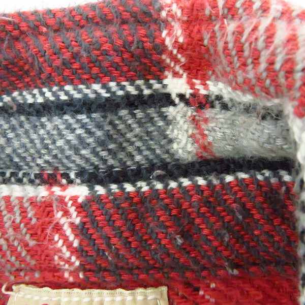 実際に弊社で買取させて頂いたDUBBLEWORKS/ダブルワークス フランネルシャツ レッド/グレー/ホワイト 40の画像 3枚目