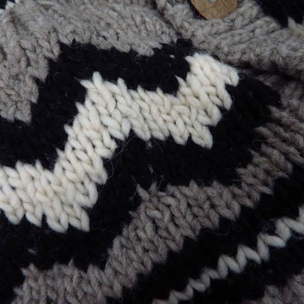 実際に弊社で買取させて頂いたAMERICAN RAG CIE/アメリカンラグシー 総柄 ニット カウチン/1の画像 5枚目