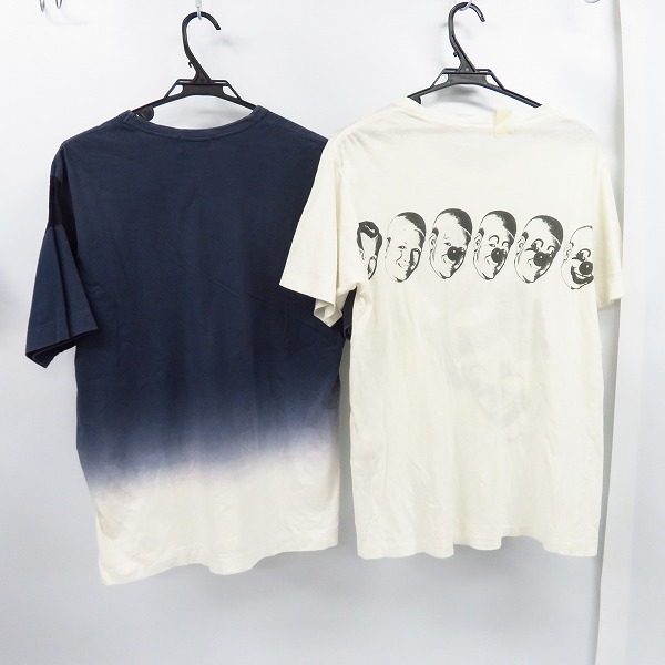実際に弊社で買取させて頂いたKolor/カラー グラデーションカットソー N.HOLLYWOOD/ミスターハリウッド 10th記念 ピエロ Tシャツ 2点セットの画像 1枚目
