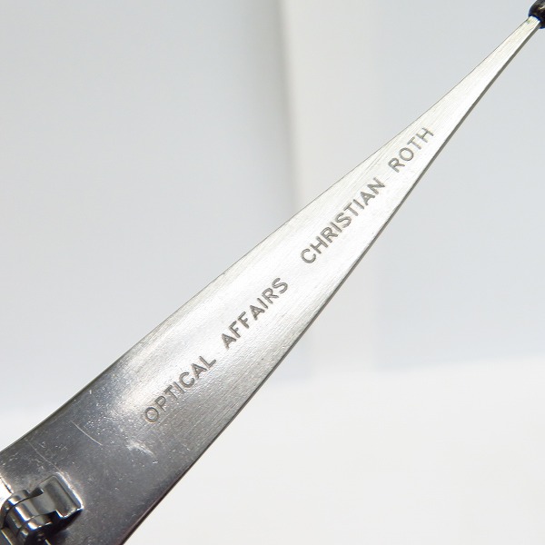 実際に弊社で買取させて頂いたChristian Roth/クリスチャンロス  メタルフレーム サングラス 7200 10の画像 4枚目