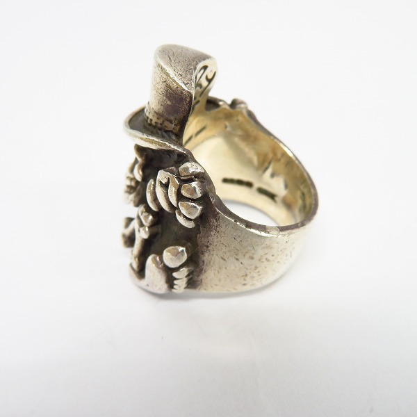 実際に弊社で買取させて頂いたCRAZY PIG/クレイジーピッグ チーキーゴメス マスコットリング 21号の画像 2枚目