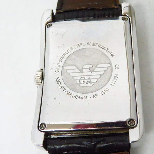 実際に弊社で買取させて頂いたEMPORIO ARMANI/エンポリオアルマーニ 腕時計 AR1604の画像 3枚目