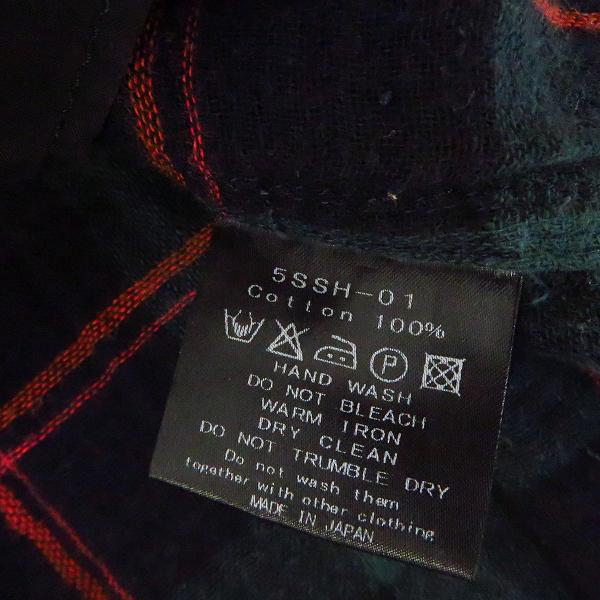 実際に弊社で買取させて頂いたCELT&COBRA/ケルトアンドコブラ ロングスリーブシャツ 長袖 チェック柄/Sの画像 3枚目