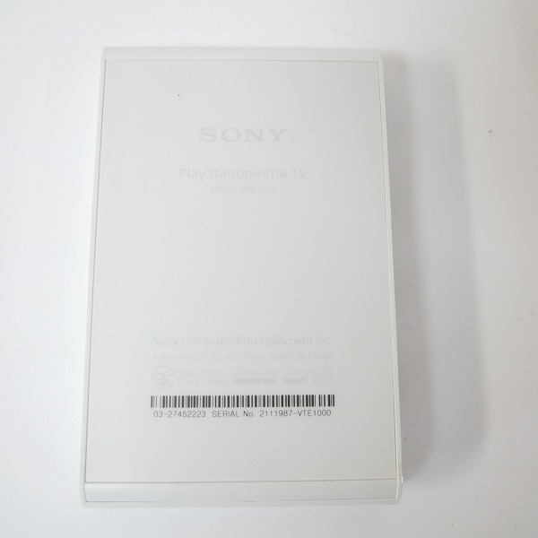 実際に弊社で買取させて頂いたSONY/ソニー PlayStation Vita TV/PS VITA TV バリューパック VTE-1000AA01【簡易動作確認済】の画像 5枚目
